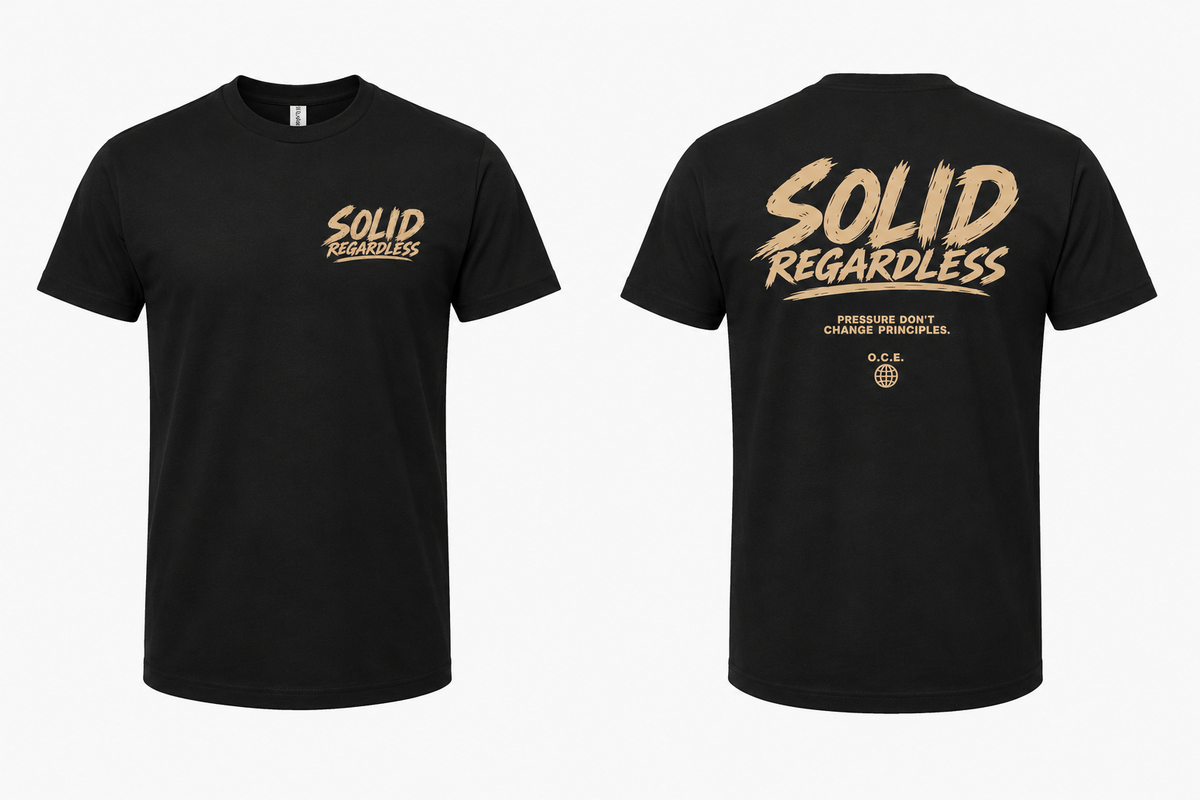 Solid Regardless Tee